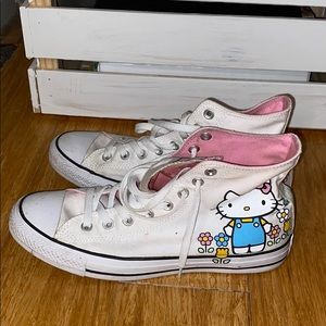 Hello kitty converse sneakers
